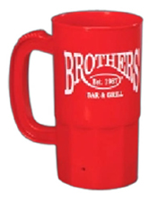 14 oz. plastic beer stein